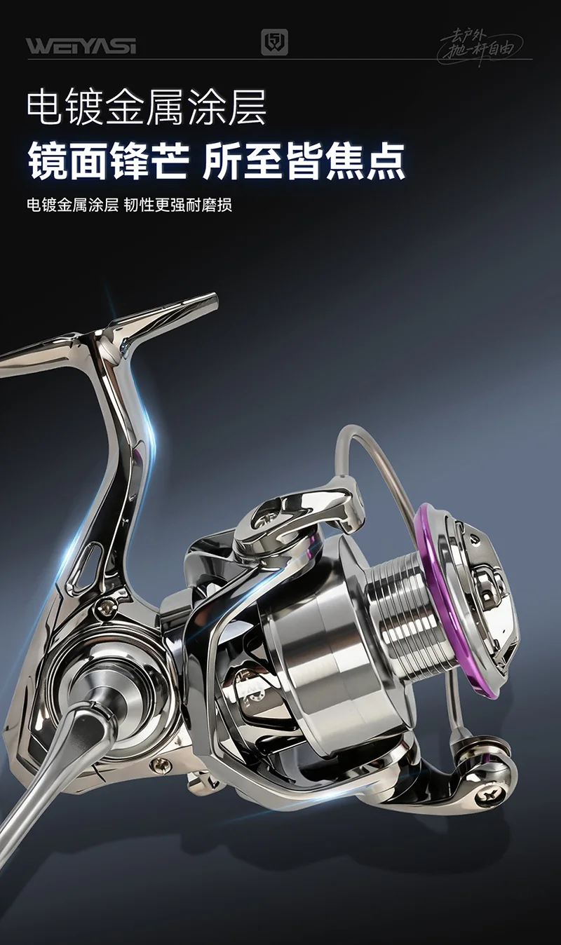 WEIYASI V1纺车轮电镀工艺